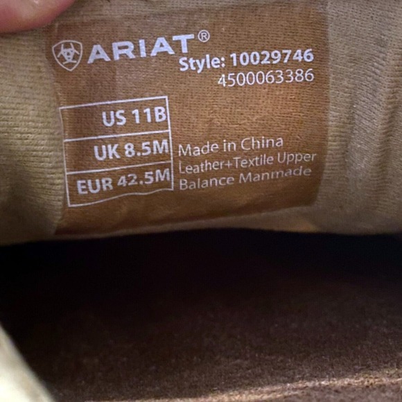 Ariat Women's Cruiser Aztec Slip-On Leather Shoes US Size‎ 11 B Style 100029746 - Picture 11 of 11